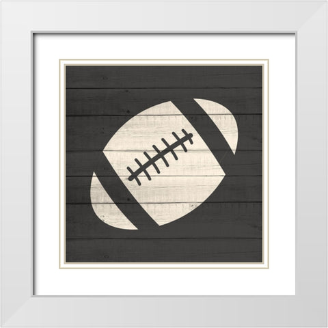 Sports 3 White Modern Wood Framed Art Print with Double Matting by Allen, Kimberly