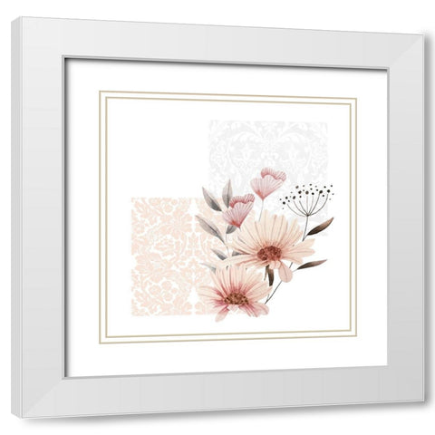 Always Blessed 2 White Modern Wood Framed Art Print with Double Matting by Allen, Kimberly