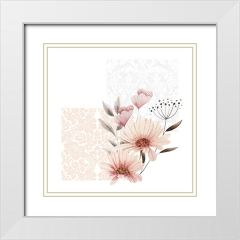 Always Blessed 2 White Modern Wood Framed Art Print with Double Matting by Allen, Kimberly