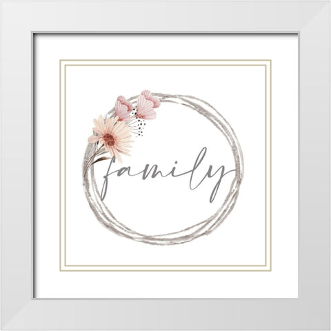 Always Blessed 3 White Modern Wood Framed Art Print with Double Matting by Allen, Kimberly