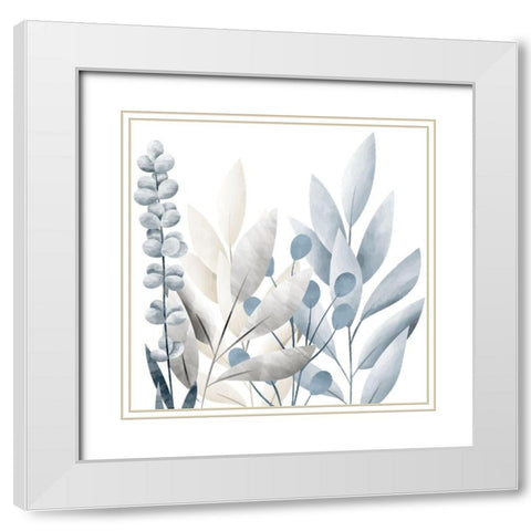 Grateful 1 White Modern Wood Framed Art Print with Double Matting by Allen, Kimberly