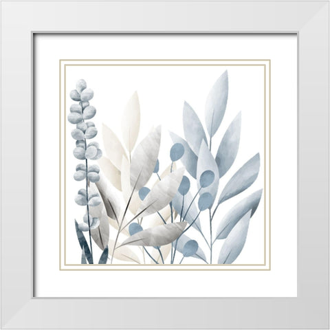 Grateful 1 White Modern Wood Framed Art Print with Double Matting by Allen, Kimberly