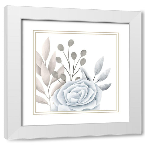 Grateful 4 White Modern Wood Framed Art Print with Double Matting by Allen, Kimberly