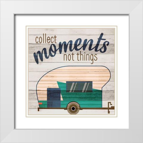 Where Next 2 White Modern Wood Framed Art Print with Double Matting by Allen, Kimberly