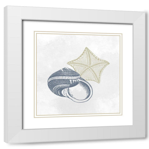 As Free 5 White Modern Wood Framed Art Print with Double Matting by Allen, Kimberly