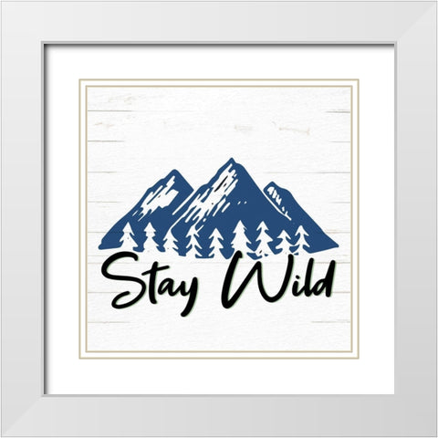 Have Fun 2 White Modern Wood Framed Art Print with Double Matting by Allen, Kimberly