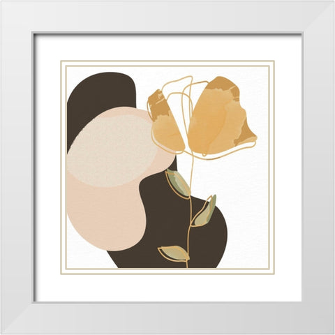 Pressed 2 White Modern Wood Framed Art Print with Double Matting by Allen, Kimberly