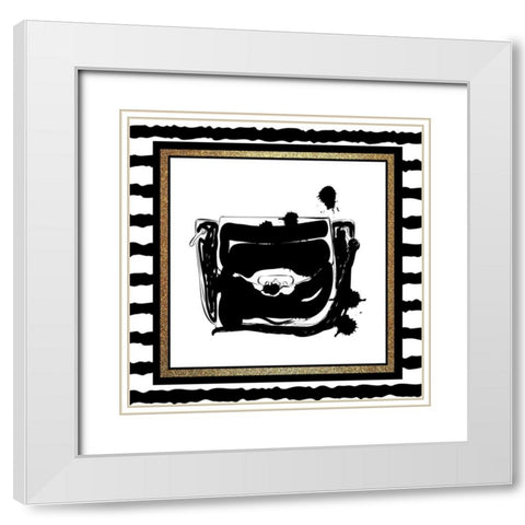Love Fashion 3 White Modern Wood Framed Art Print with Double Matting by Allen, Kimberly