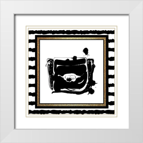 Love Fashion 3 White Modern Wood Framed Art Print with Double Matting by Allen, Kimberly