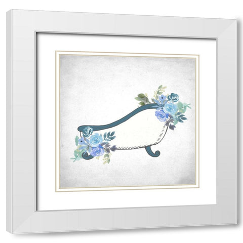 A Place 3 White Modern Wood Framed Art Print with Double Matting by Allen, Kimberly