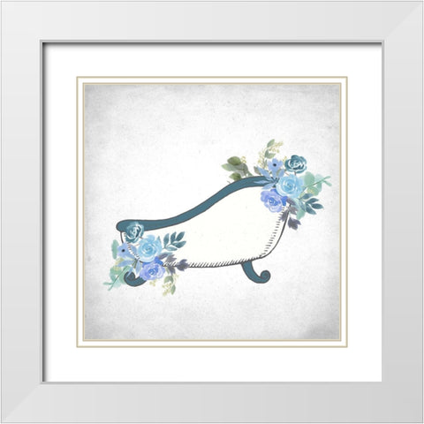 A Place 3 White Modern Wood Framed Art Print with Double Matting by Allen, Kimberly