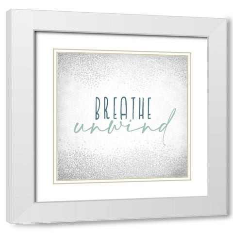 A Place 5 V2 White Modern Wood Framed Art Print with Double Matting by Allen, Kimberly