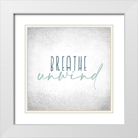 A Place 5 V2 White Modern Wood Framed Art Print with Double Matting by Allen, Kimberly