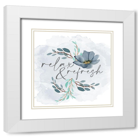 Wash Your 3 White Modern Wood Framed Art Print with Double Matting by Allen, Kimberly