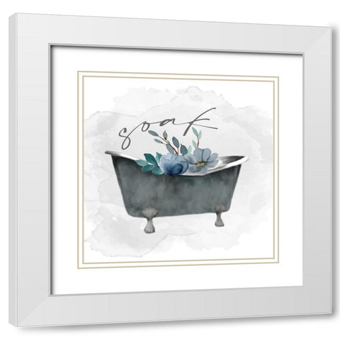 Wash Your 5 White Modern Wood Framed Art Print with Double Matting by Allen, Kimberly