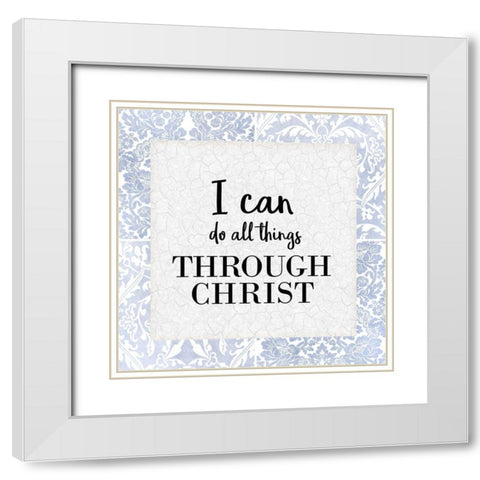 God Will 2 White Modern Wood Framed Art Print with Double Matting by Allen, Kimberly