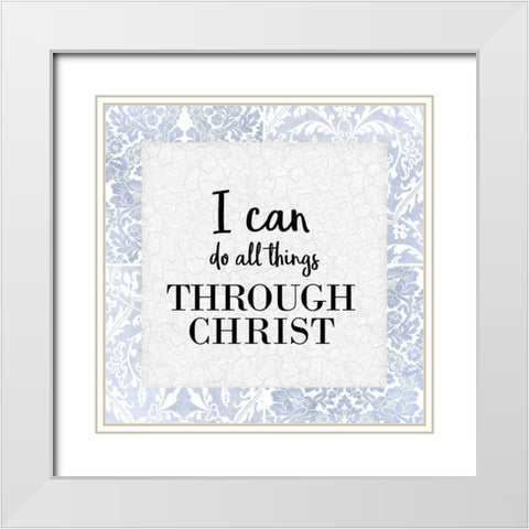 God Will 2 White Modern Wood Framed Art Print with Double Matting by Allen, Kimberly
