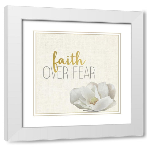 Be Still my Soul 2 White Modern Wood Framed Art Print with Double Matting by Allen, Kimberly