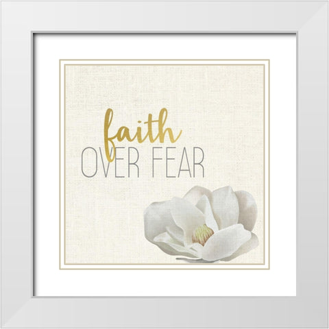 Be Still my Soul 2 White Modern Wood Framed Art Print with Double Matting by Allen, Kimberly