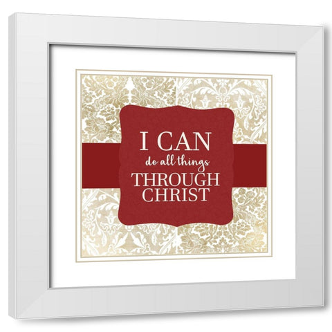 Your Needs 3 White Modern Wood Framed Art Print with Double Matting by Allen, Kimberly
