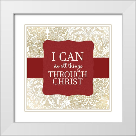 Your Needs 3 White Modern Wood Framed Art Print with Double Matting by Allen, Kimberly