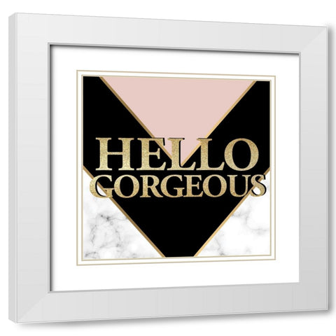 Girl Boss 3 White Modern Wood Framed Art Print with Double Matting by Allen, Kimberly