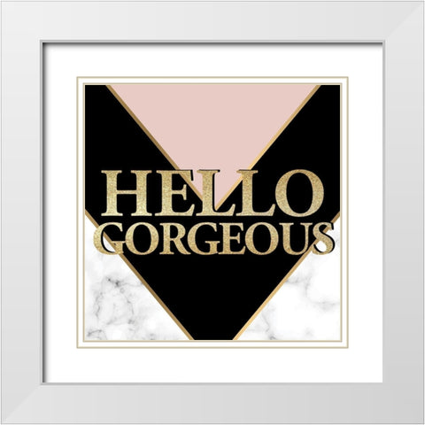 Girl Boss 3 White Modern Wood Framed Art Print with Double Matting by Allen, Kimberly