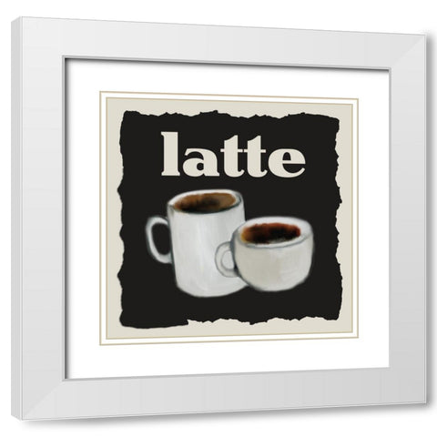 Life Happens 3 White Modern Wood Framed Art Print with Double Matting by Allen, Kimberly