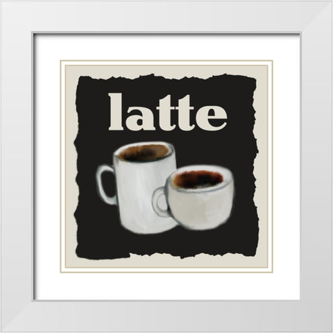 Life Happens 3 White Modern Wood Framed Art Print with Double Matting by Allen, Kimberly