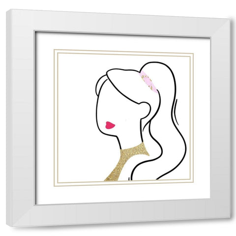 Amazing Beautiful 4 White Modern Wood Framed Art Print with Double Matting by Allen, Kimberly