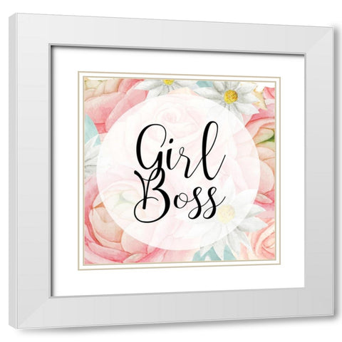 Beautiful 3 White Modern Wood Framed Art Print with Double Matting by Allen, Kimberly