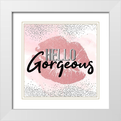 Really Tired 3 White Modern Wood Framed Art Print with Double Matting by Allen, Kimberly