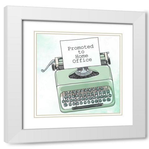 Promoted White Modern Wood Framed Art Print with Double Matting by Allen, Kimberly