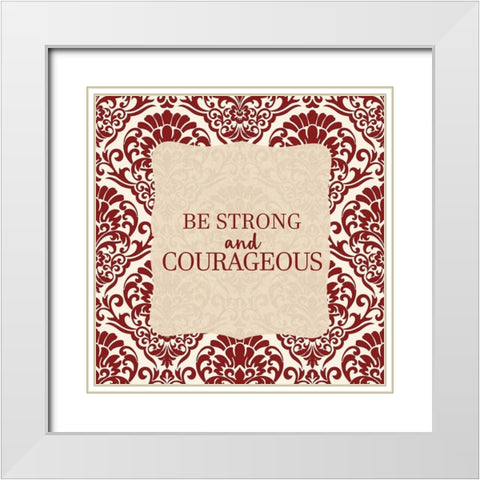Trust the Lord 3 White Modern Wood Framed Art Print with Double Matting by Allen, Kimberly