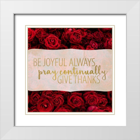 In His Time 2 v2 White Modern Wood Framed Art Print with Double Matting by Allen, Kimberly