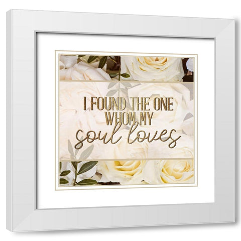 Let All 2 v2 White Modern Wood Framed Art Print with Double Matting by Allen, Kimberly