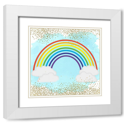 Somewhere 2 White Modern Wood Framed Art Print with Double Matting by Allen, Kimberly