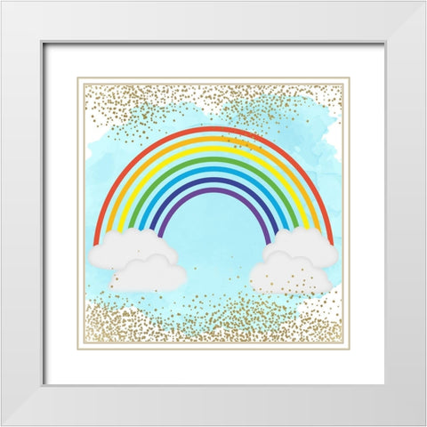 Somewhere 2 White Modern Wood Framed Art Print with Double Matting by Allen, Kimberly