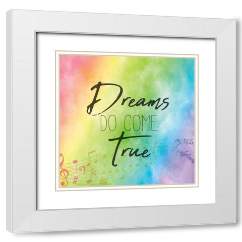 Somewhere 3 v2 White Modern Wood Framed Art Print with Double Matting by Allen, Kimberly