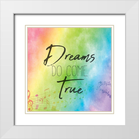 Somewhere 3 v2 White Modern Wood Framed Art Print with Double Matting by Allen, Kimberly