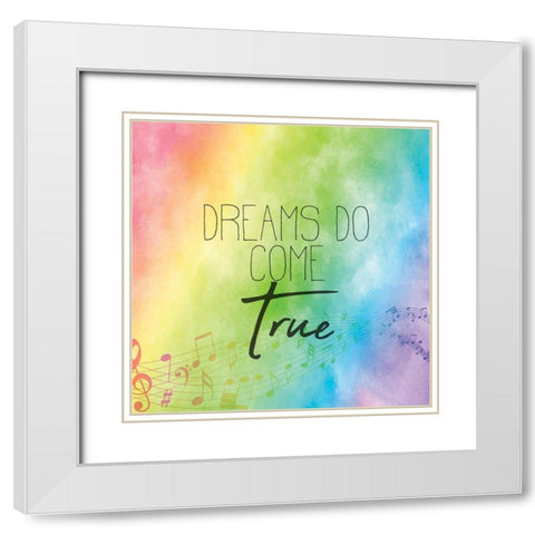 Somewhere 3 White Modern Wood Framed Art Print with Double Matting by Allen, Kimberly