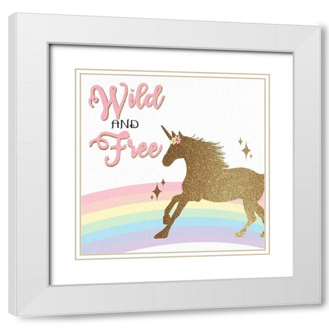 You are Magic 4 White Modern Wood Framed Art Print with Double Matting by Allen, Kimberly