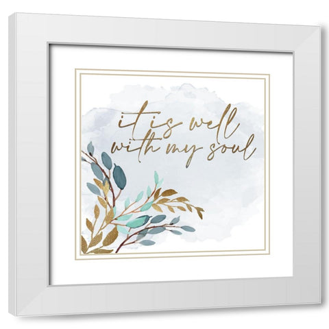 Candles And Music 3 White Modern Wood Framed Art Print with Double Matting by Allen, Kimberly
