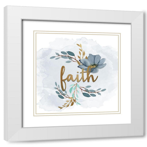 What Matters 2 White Modern Wood Framed Art Print with Double Matting by Allen, Kimberly