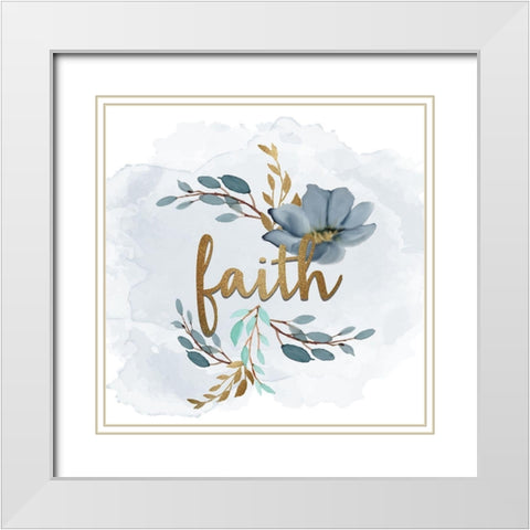 What Matters 2 White Modern Wood Framed Art Print with Double Matting by Allen, Kimberly