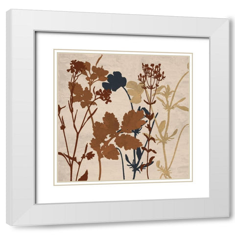 Fall 2 White Modern Wood Framed Art Print with Double Matting by Allen, Kimberly