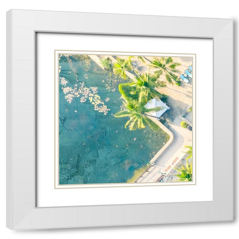 From the Top 1 White Modern Wood Framed Art Print with Double Matting by Allen, Kimberly