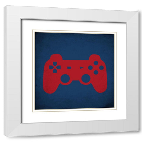 Eat Game 2 White Modern Wood Framed Art Print with Double Matting by Allen, Kimberly