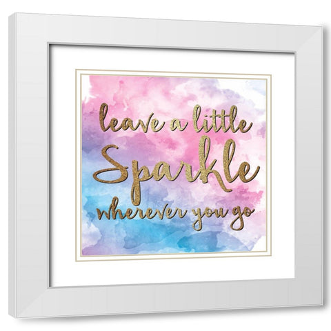 So Loved 3 White Modern Wood Framed Art Print with Double Matting by Allen, Kimberly