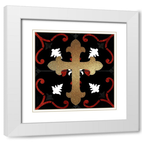 Serve 2 White Modern Wood Framed Art Print with Double Matting by Allen, Kimberly
